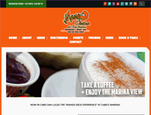 Tablet Screenshot of mangocantina.com